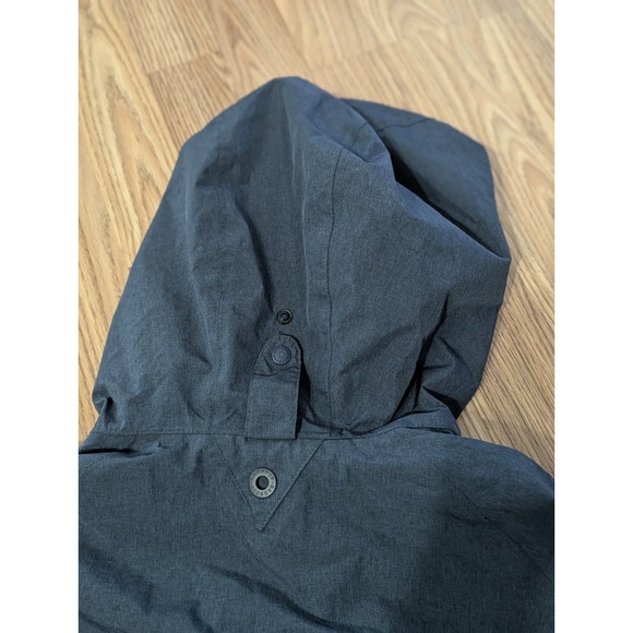 Barbour Rivington Mens Rain Jacket Blue Medium Hooded Waterproof Breathable - Picture 12 of 16